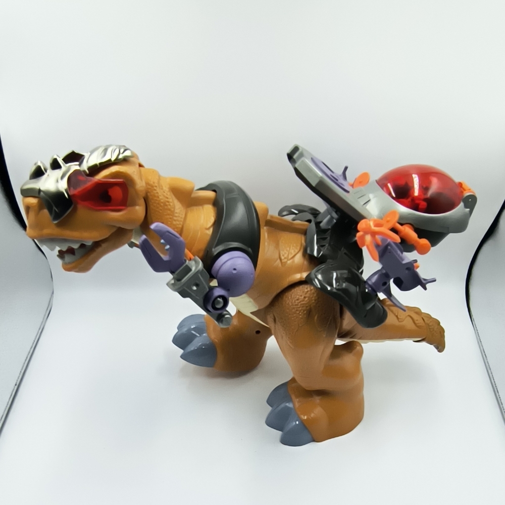 Fisher-Price Imaginext Mega T-Rex Roaring 17" Dinosaur 2011 Tested